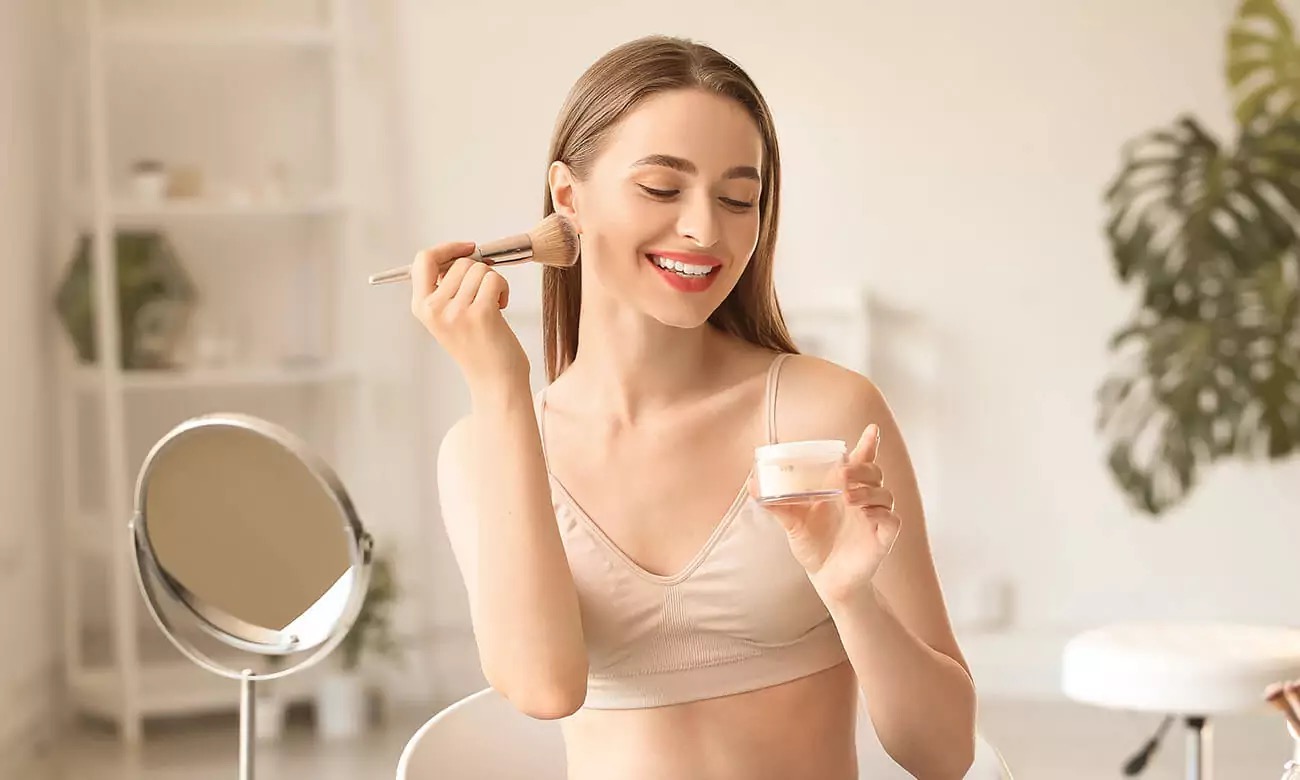 Organic Blendable Oil-Free Makeup Powder